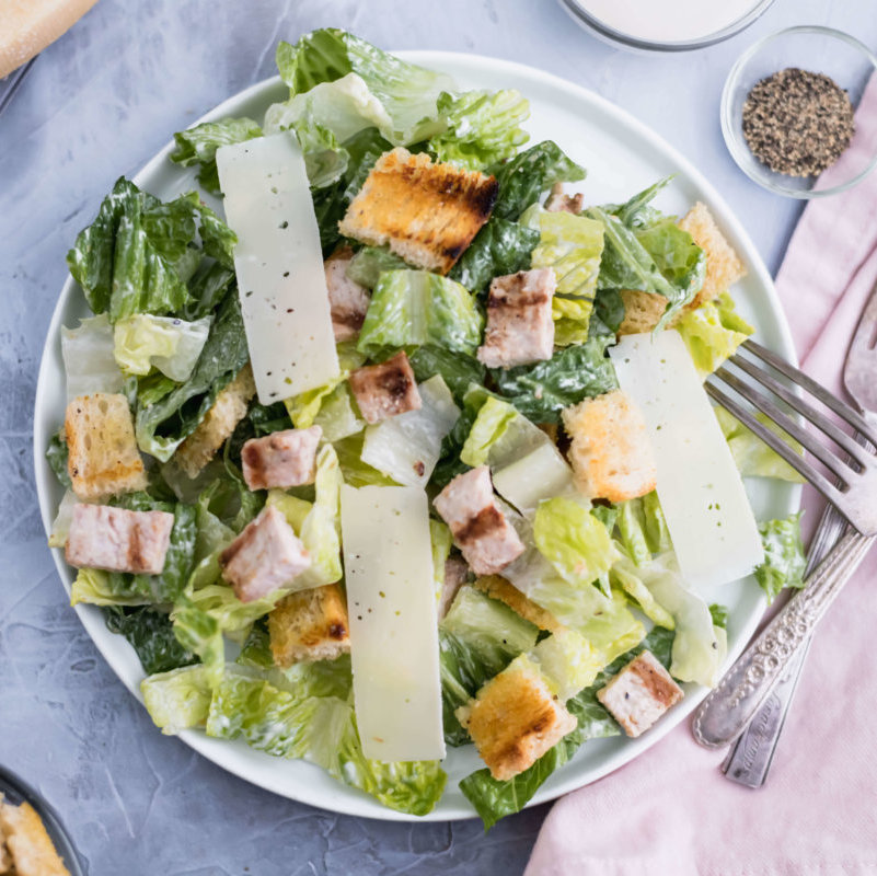 turkey caesar salad