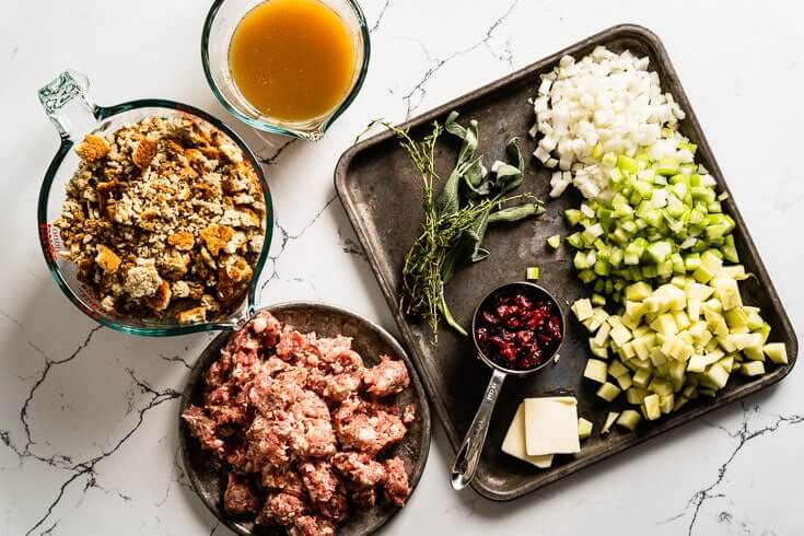 turkey roulade stuffing